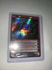 Chaotic TCG - Borth-Majar Super Rare First Edition RIPPLE FOIL (40/75/80/40)
