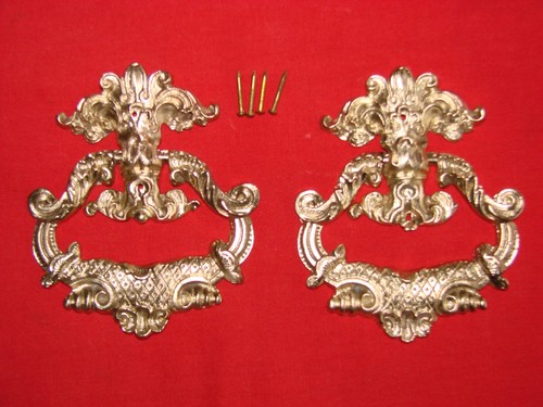 Antique bronze handle - antique,