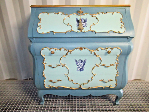 Ancienne commode secretaire - ancienne,
