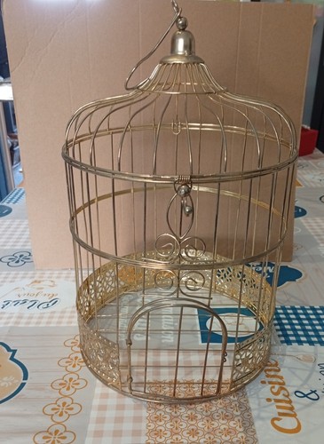 Cage oiseaux ronde - cage, à