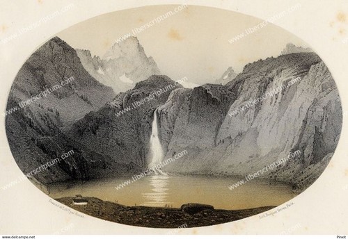 Pyrénées luchon lac oo - pyrénées,