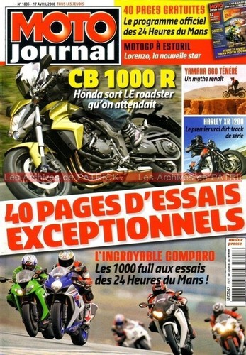 Moto journal 1805 - moto, honda
