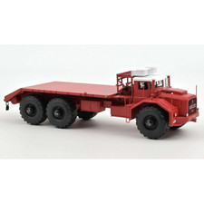 BERLIET T100 N.1 1960 RED WITHOUT SIDE PANELS 1:43 Norev Camion Nouveau modèle
