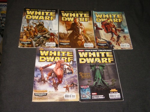 Lot magazines white dwarf - 5,