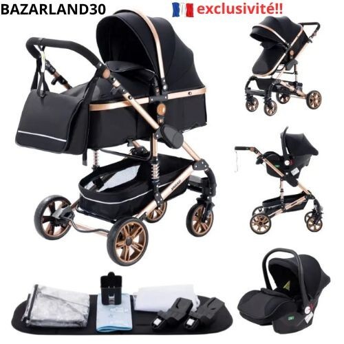Poussette combinée 1 - combinée, en