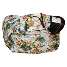 LAMZAC FATBOY SMOOTHBAG $119 Portable Inflatable Lounging Sofa & Bag Palm Print