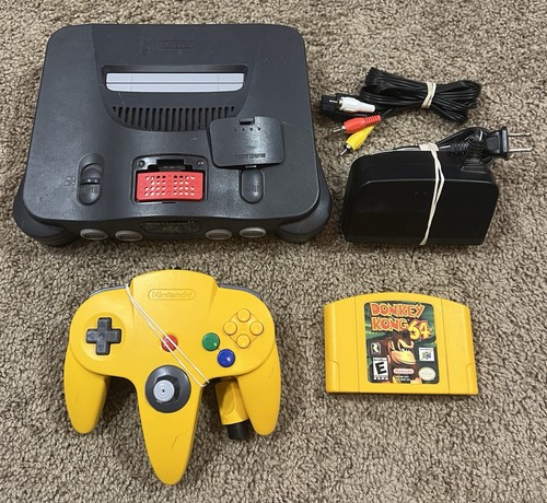 Nintendo n64 console with - n64,