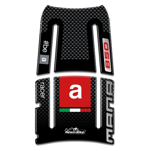 Autocollant moto - moto, 3d