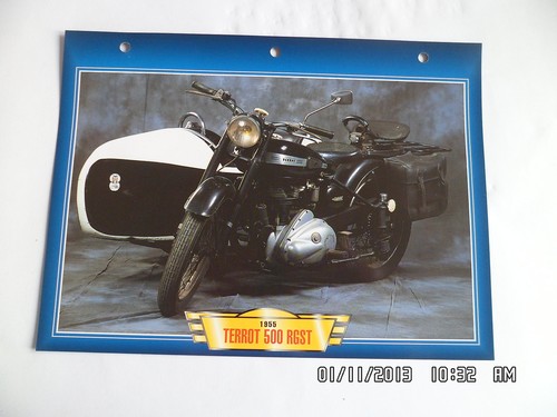 Carte fiche moto terrot - moto,