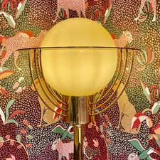 LAMPADAIRE AMÉRICAIN VERRE