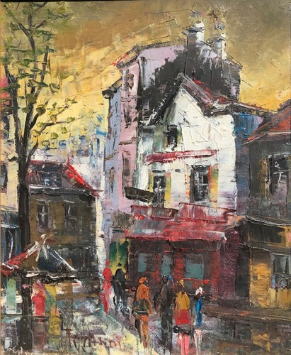 Tableau hst rue paris - hst, de