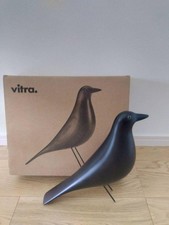 Vitra Eames House Bird Black Wooden Interior Object Vintage Design Collectible