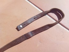 Jugulaire Casque Adrian M26  cuir 1926 1939 France 40 ww1 ww2