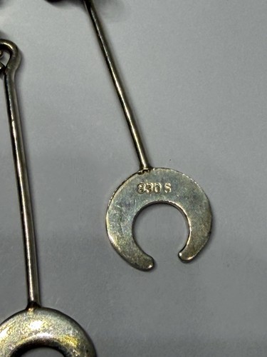 Boucles oreilles argent - d'oreilles, en