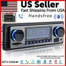Bluetooth Vintage Car FM Radio