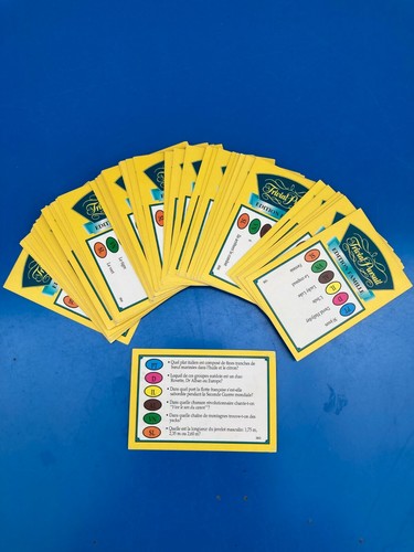 Trivial pursuit lot - lot, cartes