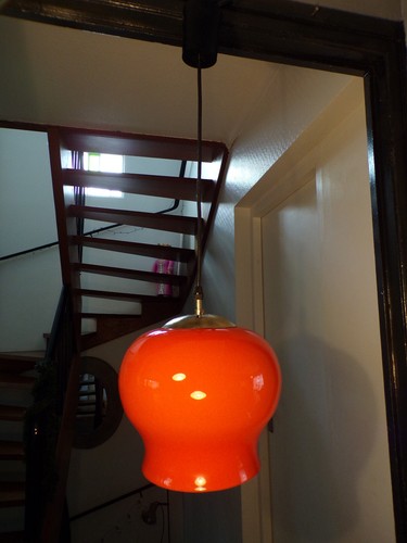 Suspension 1970 opaline orange - suspension,