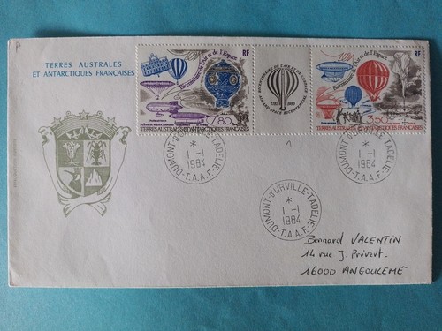 Taaf fdc enveloppe - taaf,