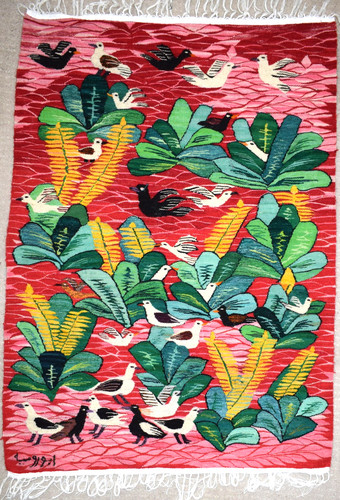 Tapisserie tissée main - la,