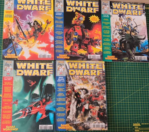 White dwarf français à - dwarf,