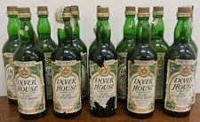 INVER HOUSE DISTILLATEURS. WHISKY ÉCOSSAIS RARE. ÉCOSSE. 12 BOUTEILLES.VERS 1970