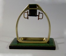 ANCIEN PRESENTOIR CUIR ET