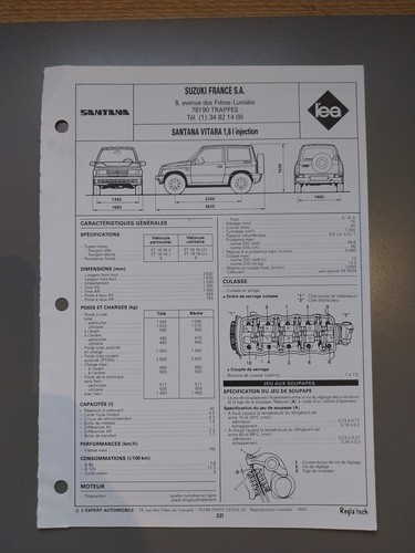 Santana suzuki vitara i - 1.6,