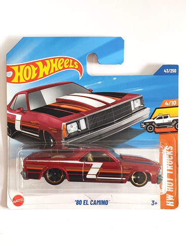 Miniature hot wheels el - wheels, 1/64