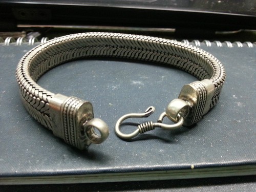 Bracelet bain argent indien - bracelet,