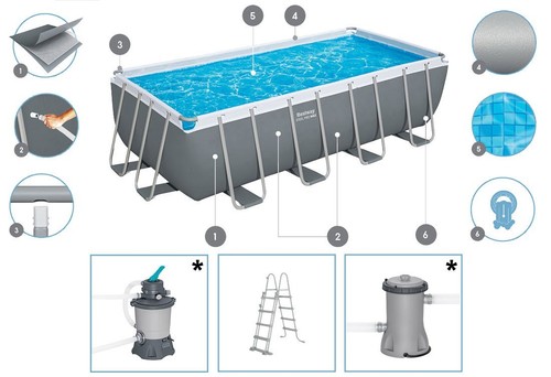 Piscine bestway power - piscine,