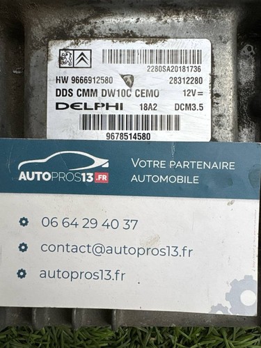 Calculateur moteur citroen - calculateur,