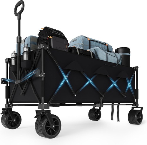 Chariot plage pliable extra - de,