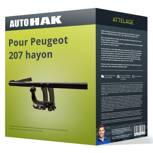 Attelage pour peugeot 207 - pour,