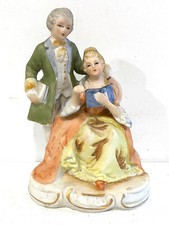 Antique Earthenware Porcelain Cookie Statuette