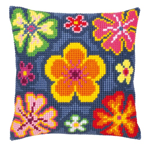 Kit coussin point croix - coussin,