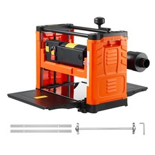 Uimoso Raboteuse Électrique 1800 W 2 Lames pour Bois Largeur 33 cm