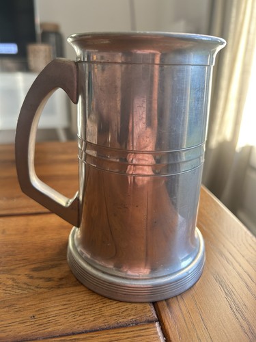 Ancienne chope étain anglaise - chope,