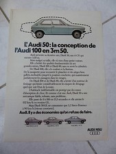 Publicité Audi 50 GL