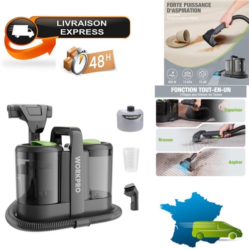 Workpro nettoyeur tapis - de,