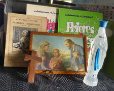 Lot d'objets religieux