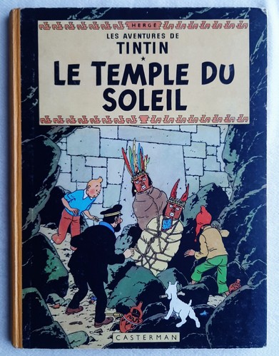 Tintin temple soleil - tintin, du