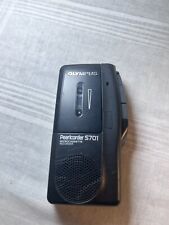 Dictaphone Olympus Pearlcorder s701 Microcassette Recorder Cassette Works Well