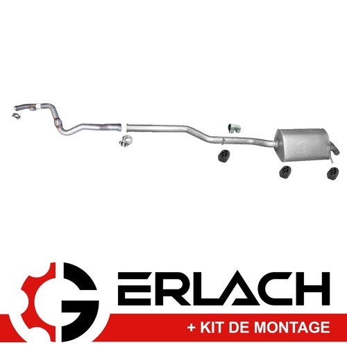 Echappement silencieux pour