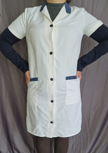 Nylon dederon smock apron - dederon,