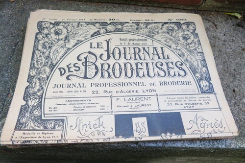 Journal des brodeuses lot - le,