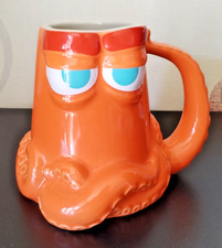 MUG DISNEY - NEMO DORY OCTOPUS PIEUVRE ORANGE - 12CM