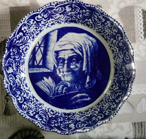 Assiette faïence boch la - faïence,