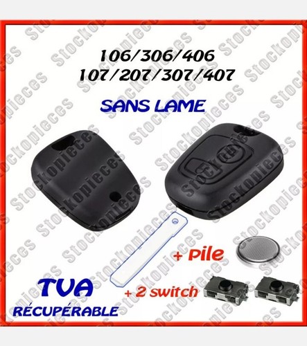 Coque cle plip clef boitier - plip,