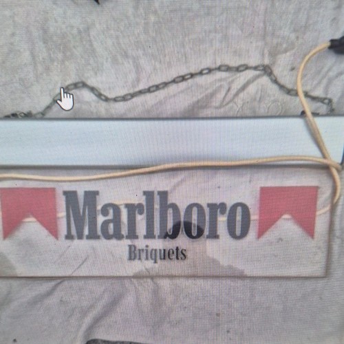Marlboro enseigne lumineuse - enseigne,