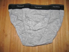 FRUIT Of The LOOM Vintage STRING BIKINI Tanga BRIEF Size LARGE Cotton Rayon NEW